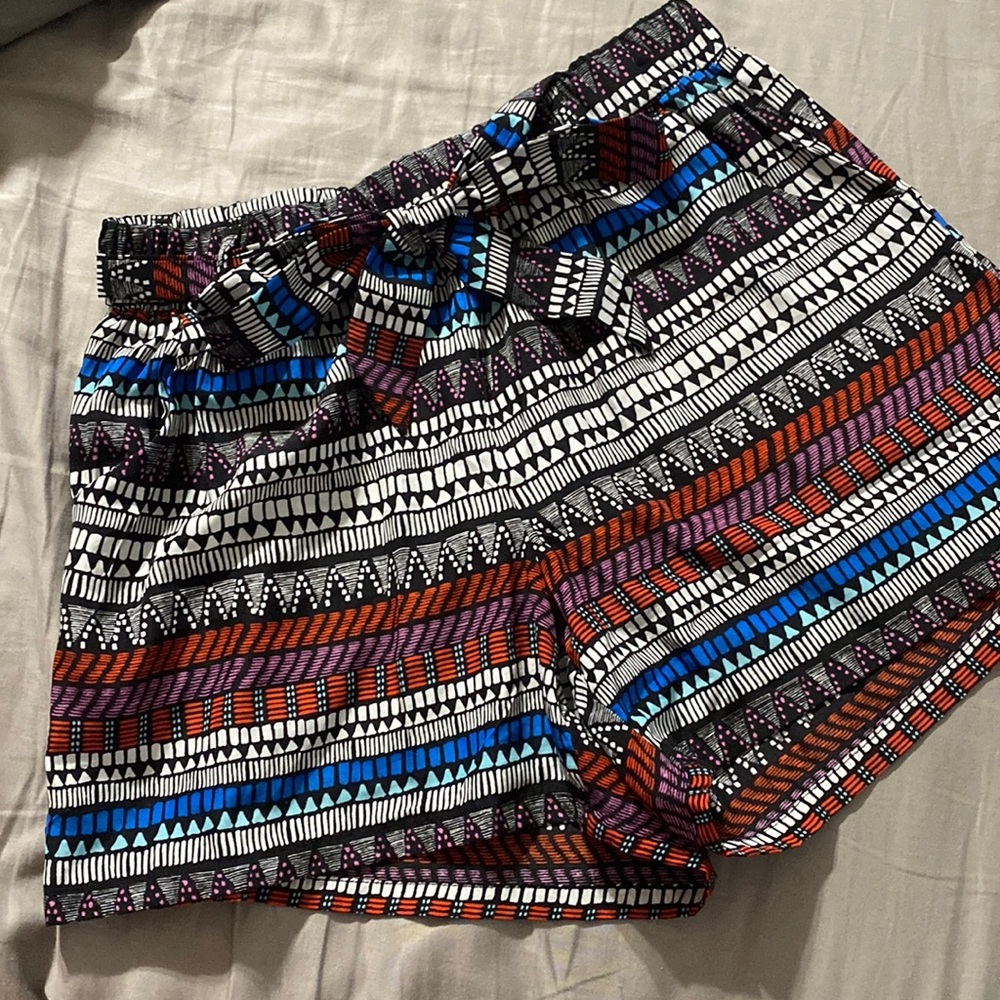 Tribal print dress short